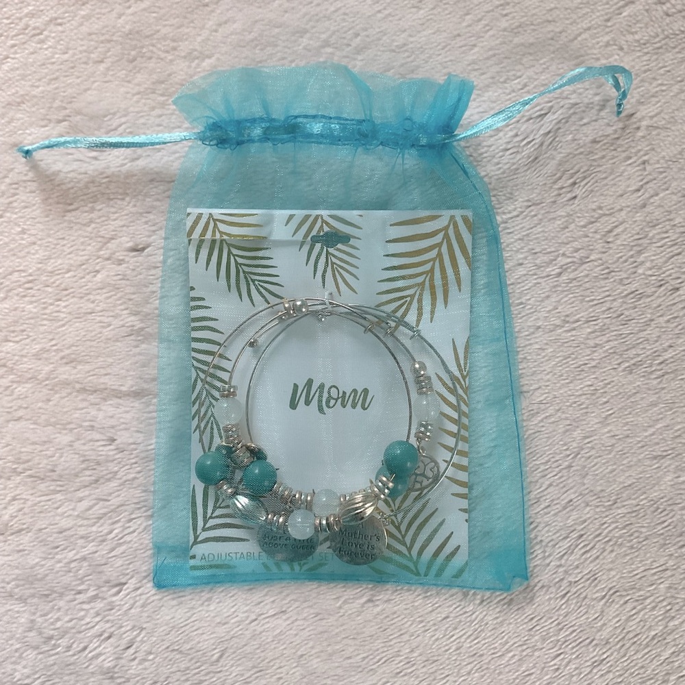 Adjustable Three Bracelet Set for Mom